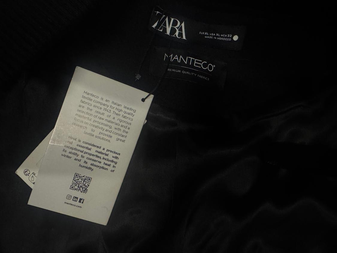 MANTECO WOOL BIKER JACKET ZW COLLECTION - Image 9