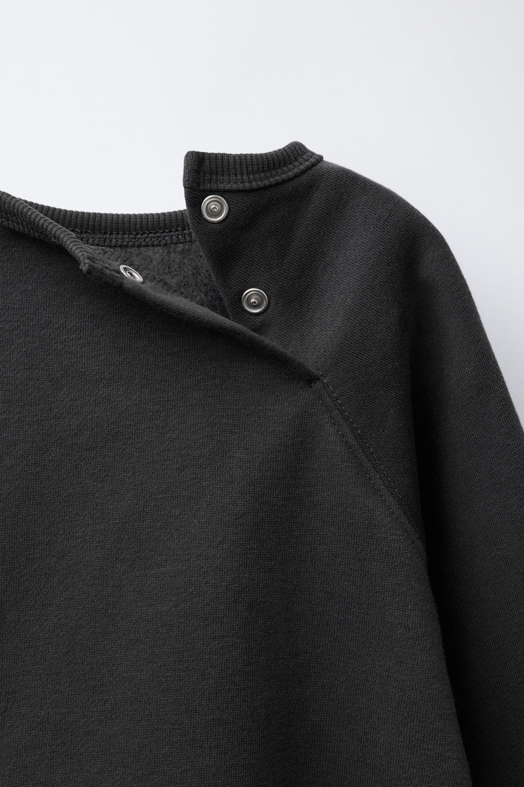 PLAIN SWEATSHIRT AND LEGGINGS SET