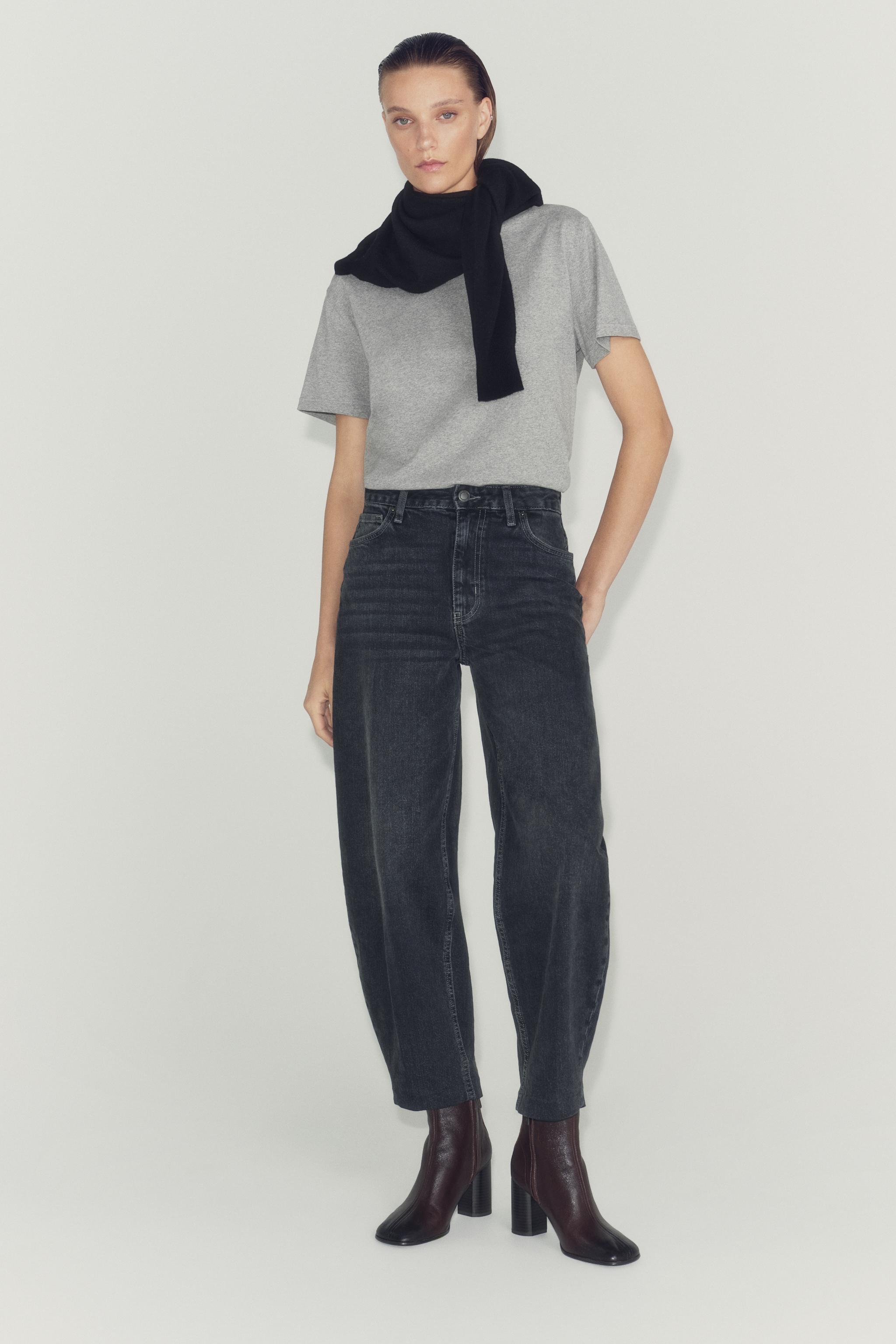 ZW COLLECTION HIGH-RISE TAPERED JEANS