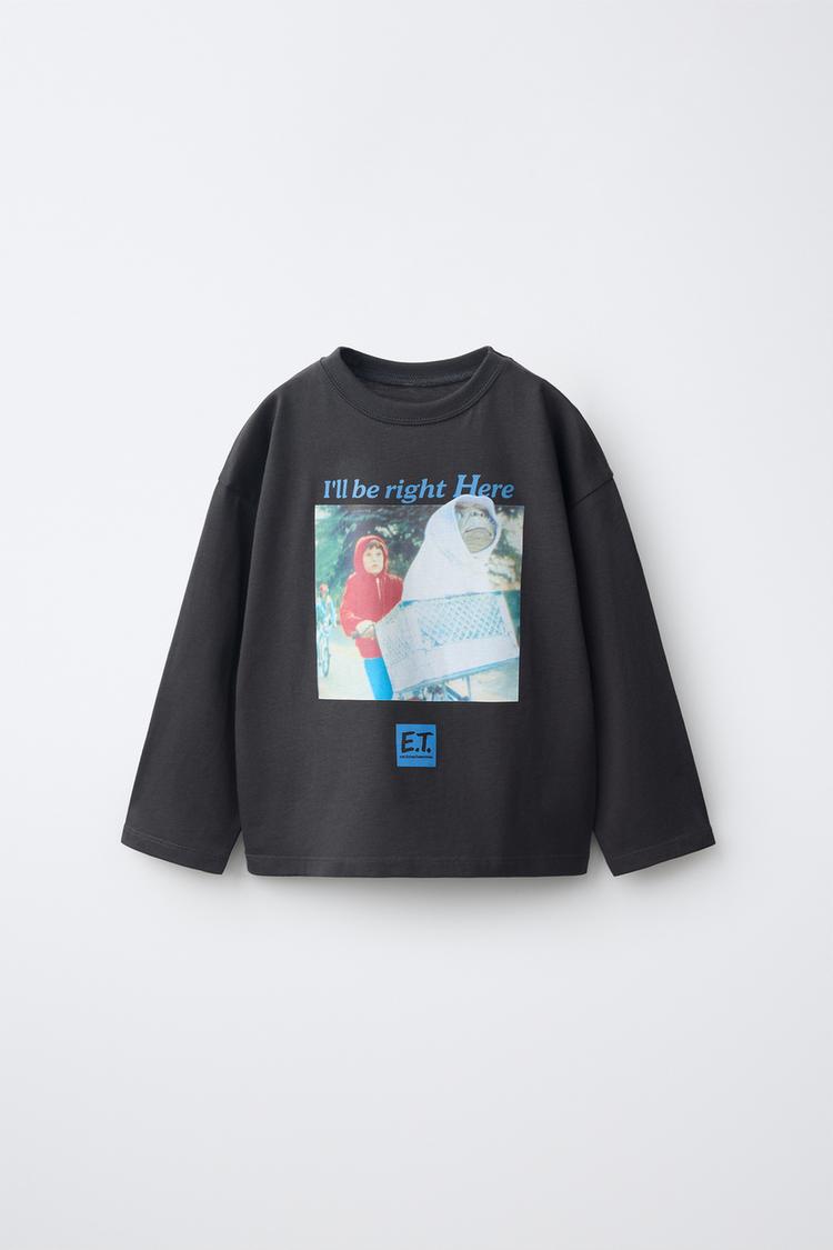 Camiseta estampado e t the extra terrestrial universal studios