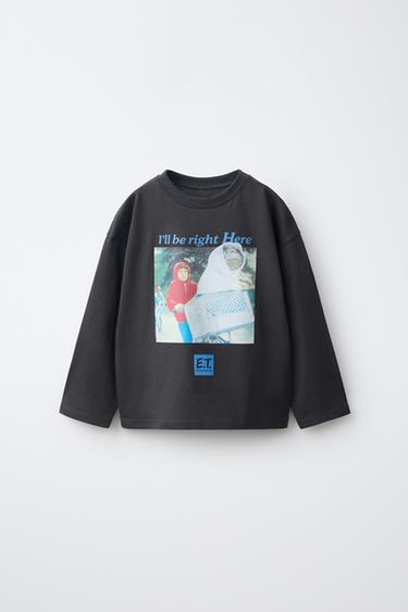 E.T. THE EXTRA-TERRESTRIAL™ & © UNIVERSAL STUDIOS T-SHIRT — Anthracite grey 1
