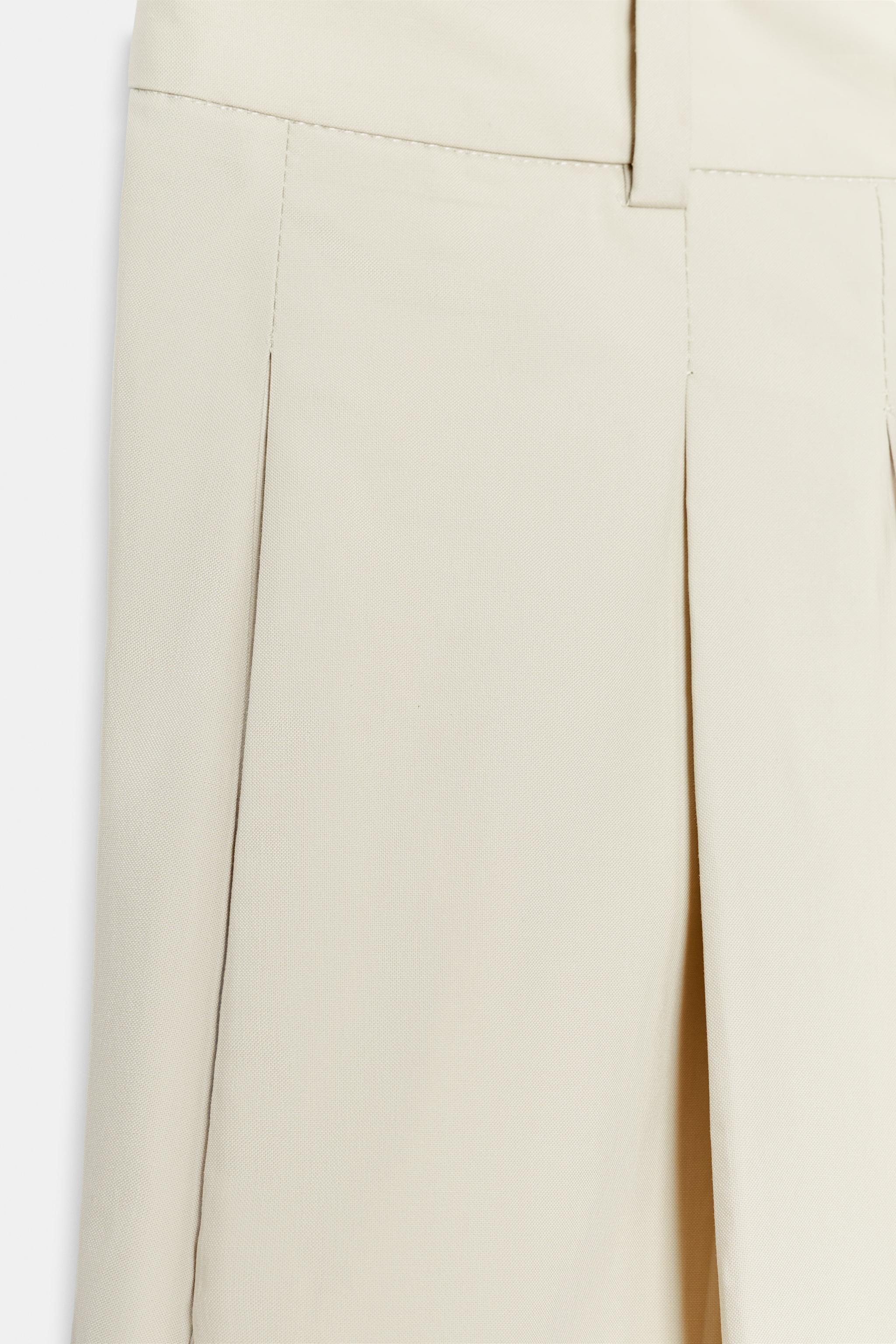 ZW COLLECTION LIMITED EDITION PLEATED PANTS