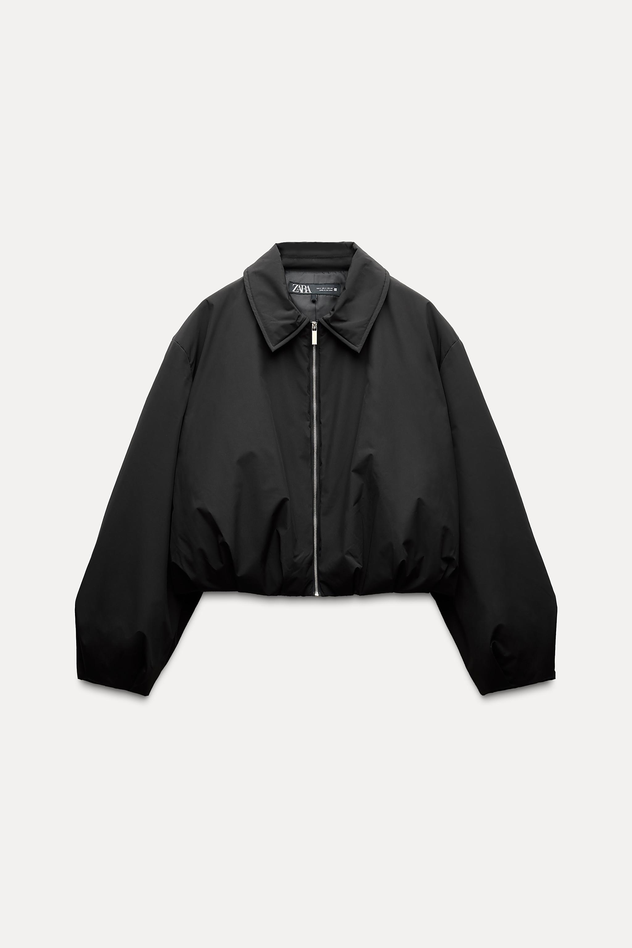 ZIP-UP SHORT JACKET - camel | ZARA New Zealand