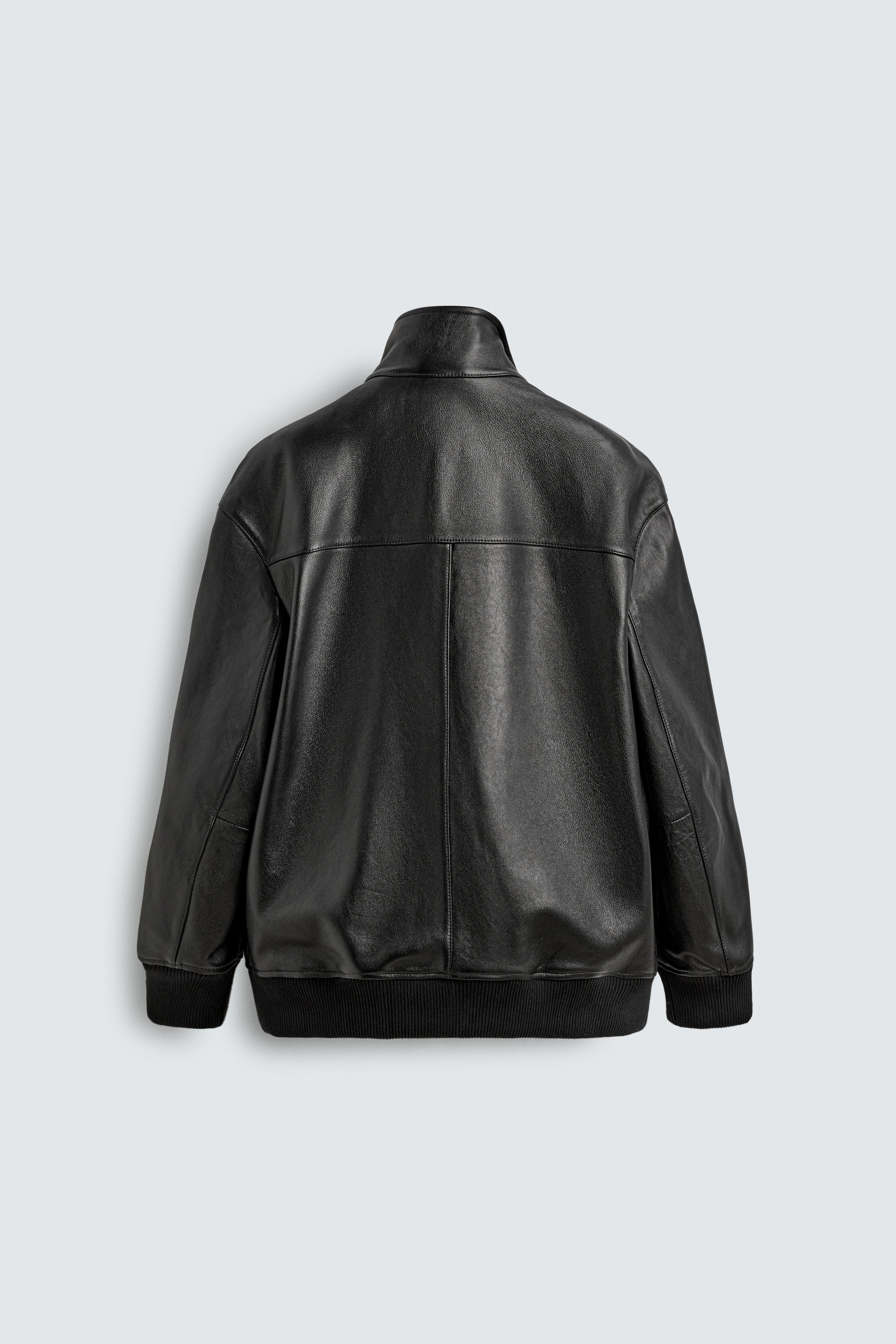 ORIGINS RELAXED FIT NAPPA LEATHER JACKET