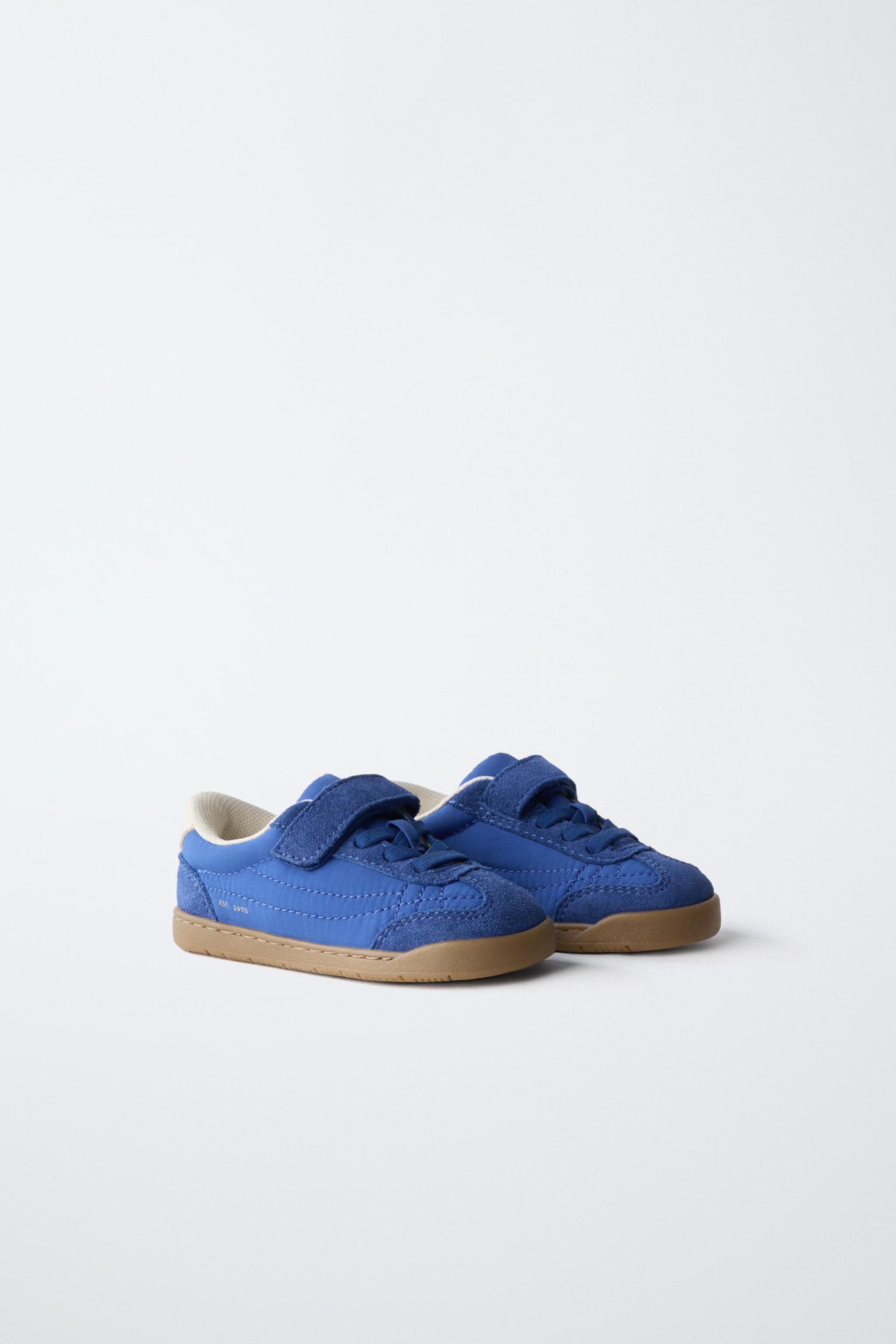RETRO BAREFOOT SNEAKERS — Blue
