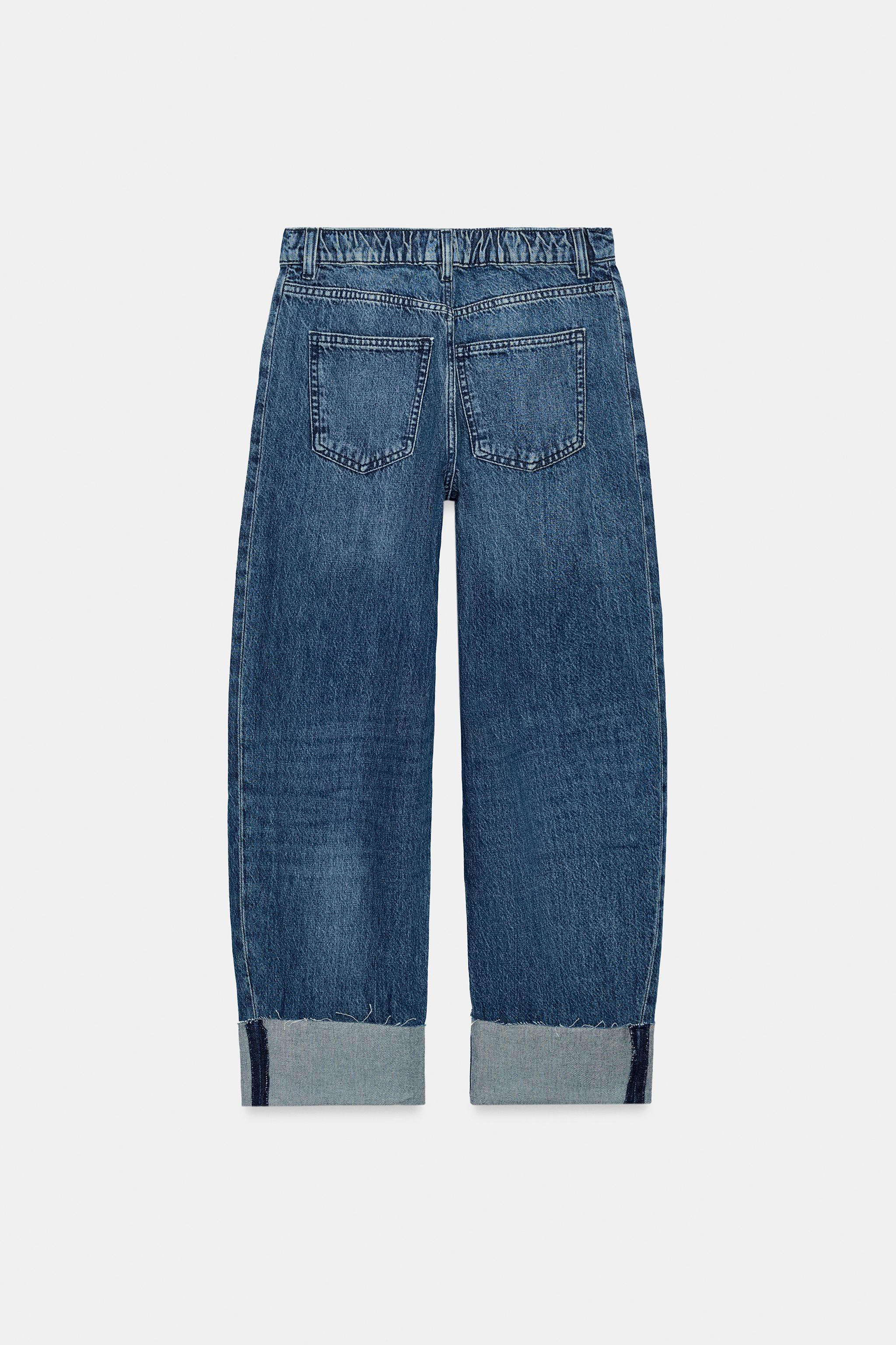 JEAN Z1975 BAGGY TAILLE NORMALE BAS À REVERS