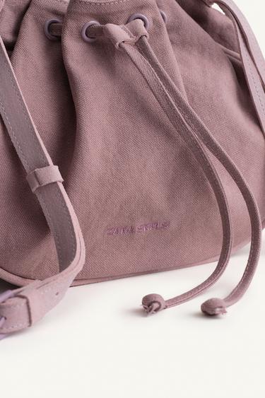 LTHR BCKT BG - Rose de Zara - Image 4