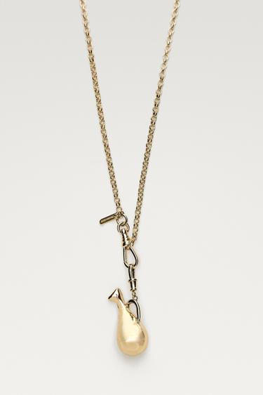 Amphora pendant necklace — Golden 1