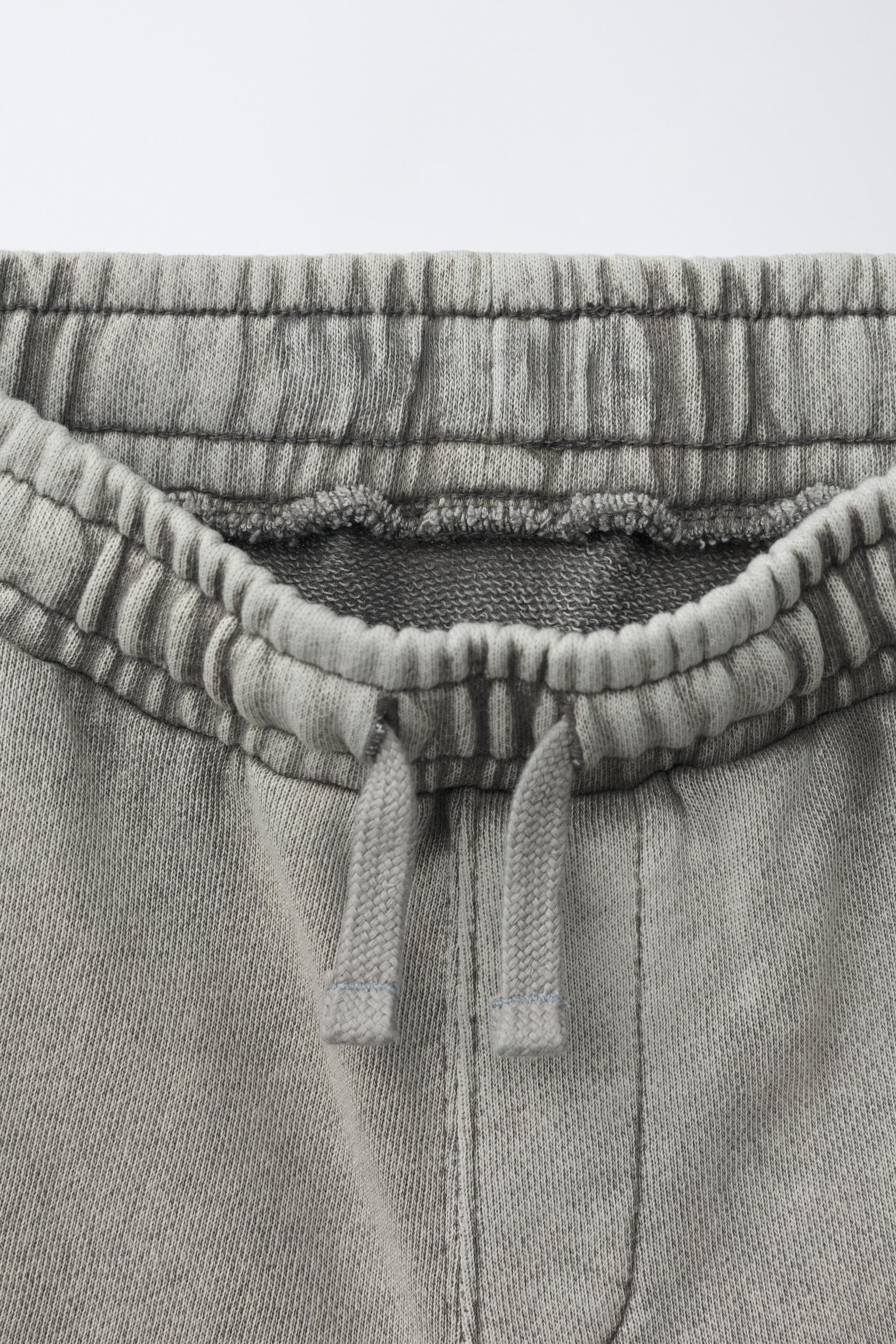 Детские шорты Zara WASHED EFFECT SHORTS — фото 3
