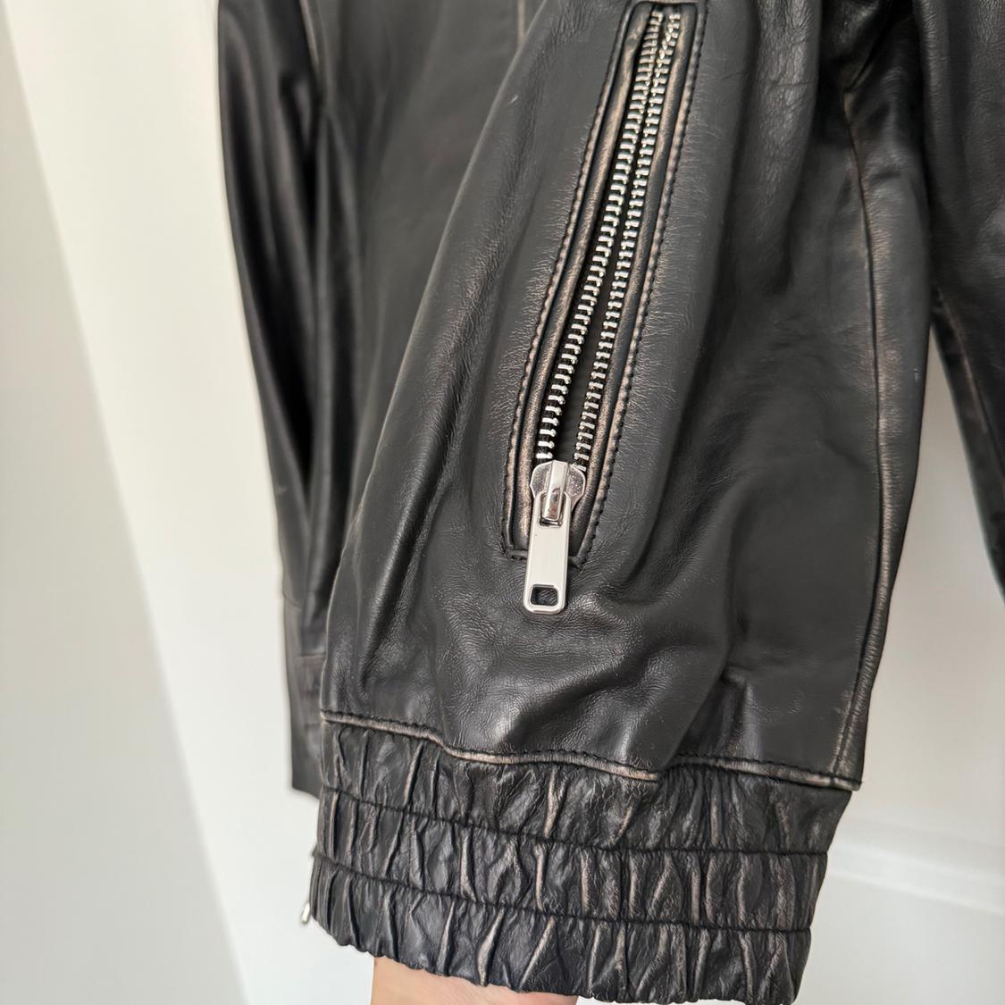100% LEATHER JACKET ZW COLLECTION - Image 4