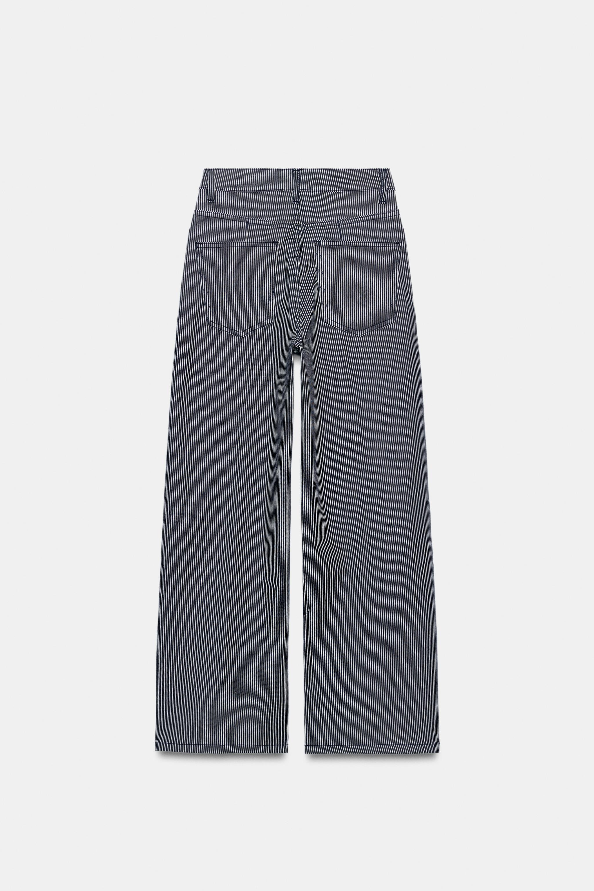 ZW COLLECTION WIDE LEG HIGH-RISE JEANS