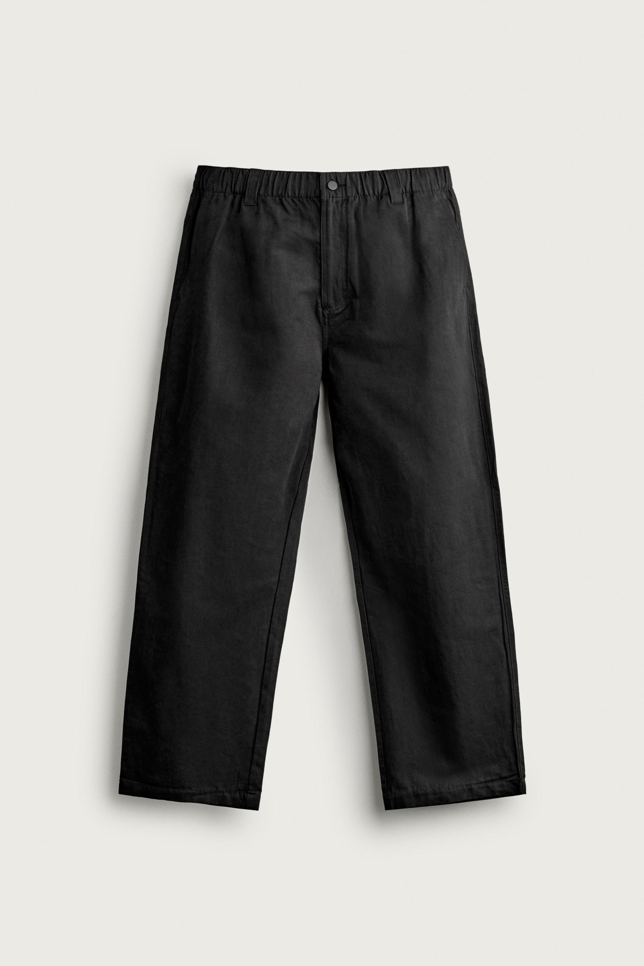 SOFT RELAXED-FIT PANTS