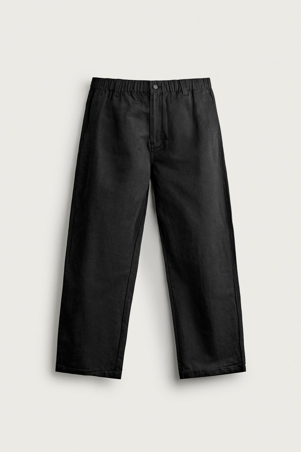 RELAXED FIT SOFT TROUSERS