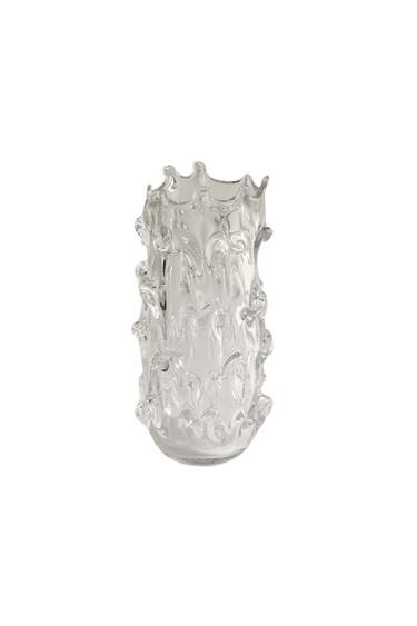 JARRÓN DECORATIVO IRREGULAR GRANDE - Transparente de Zara