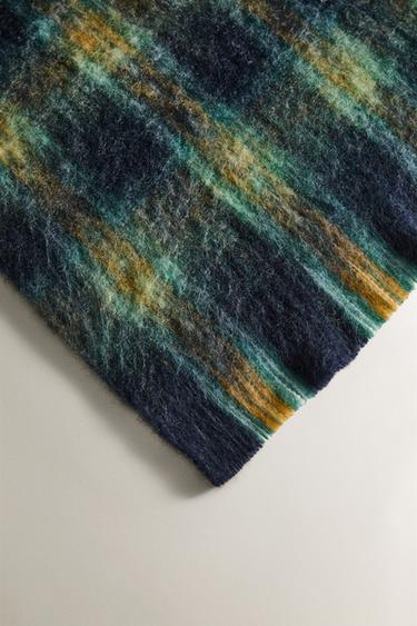 SOFT CHECK THROW - Yellow by Zara - Image 1
