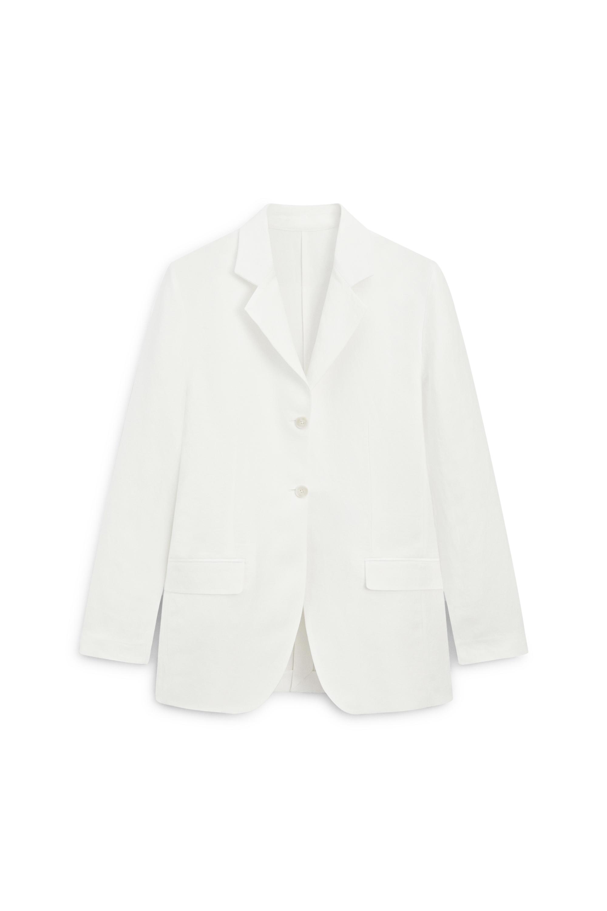 Flowing linen blend blazer - LIMITED EDITION