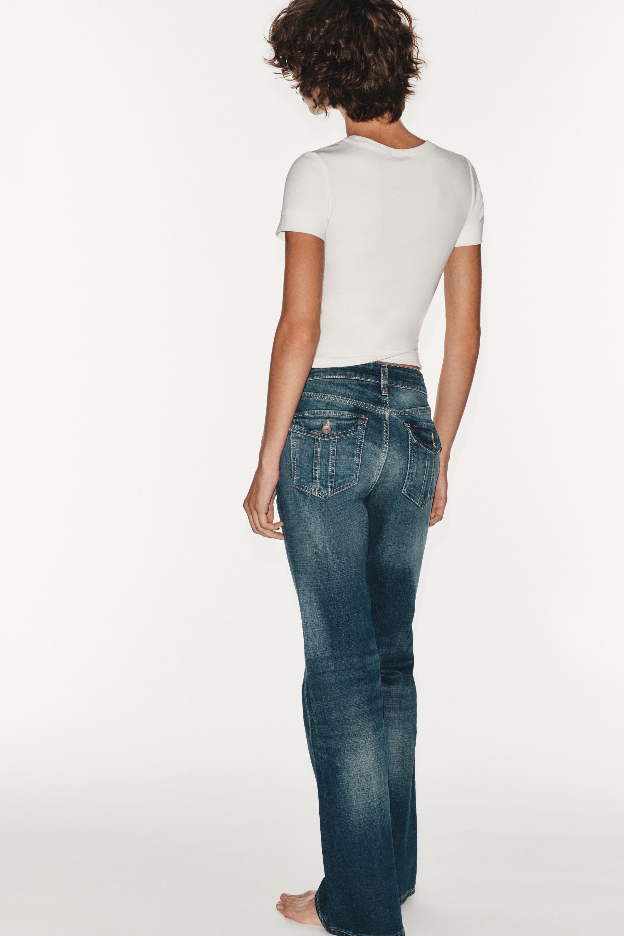 JEAN TRF BOOTCUT TAILLE BASSE