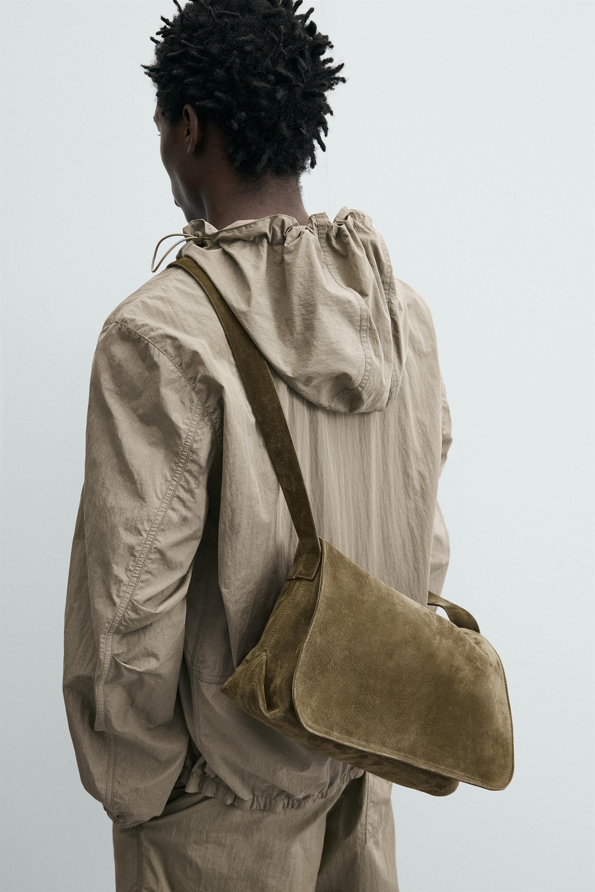LEATHER CROSSBODY BAG
