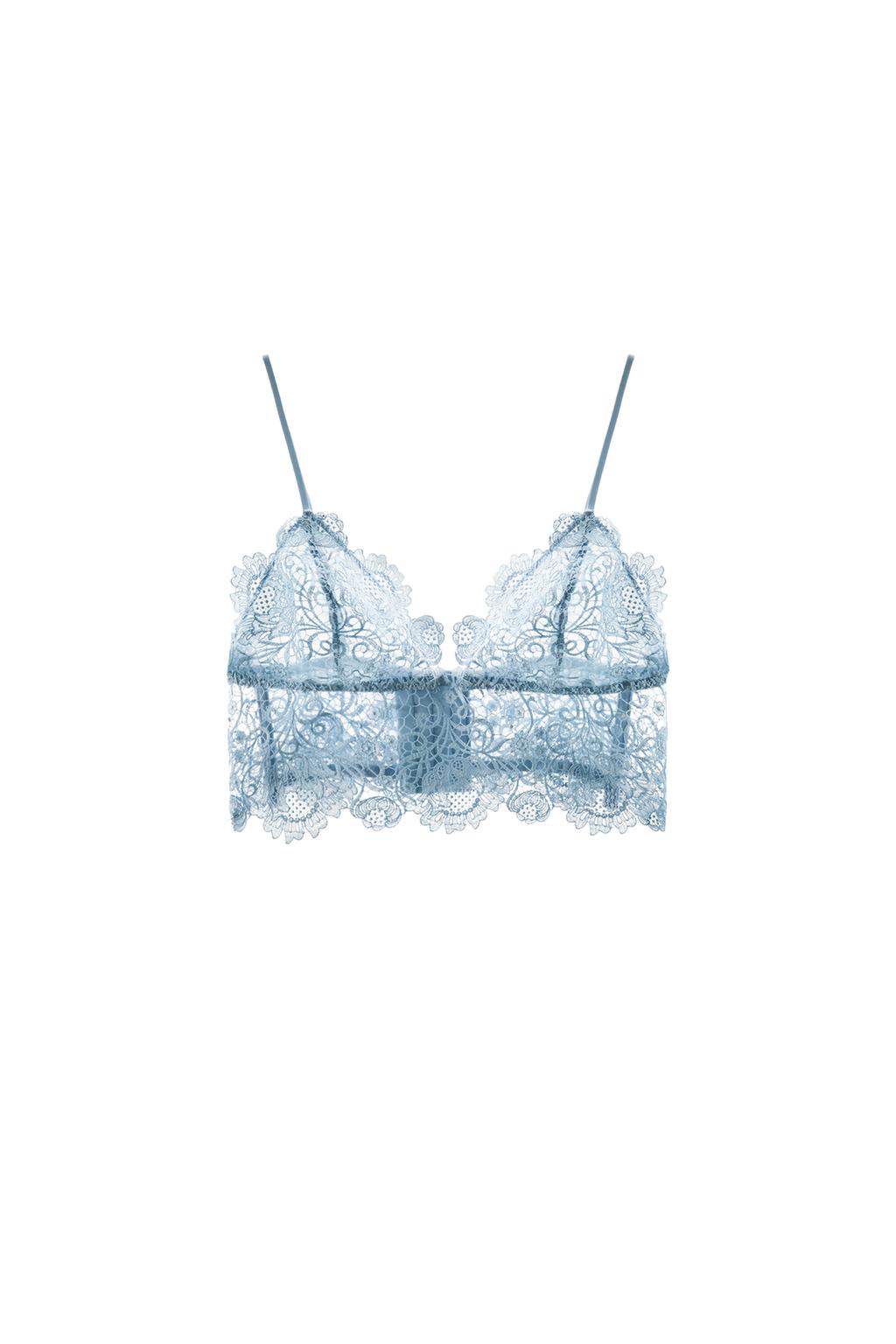 LACE TRIANGLE BRALETTE - image 3