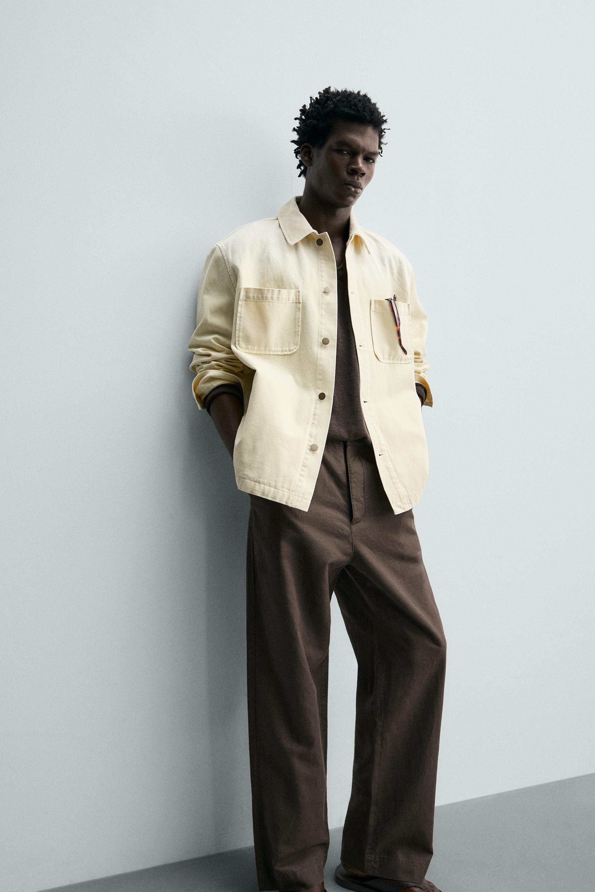 HEMP - COTTON STRAIGHT FIT PANTS