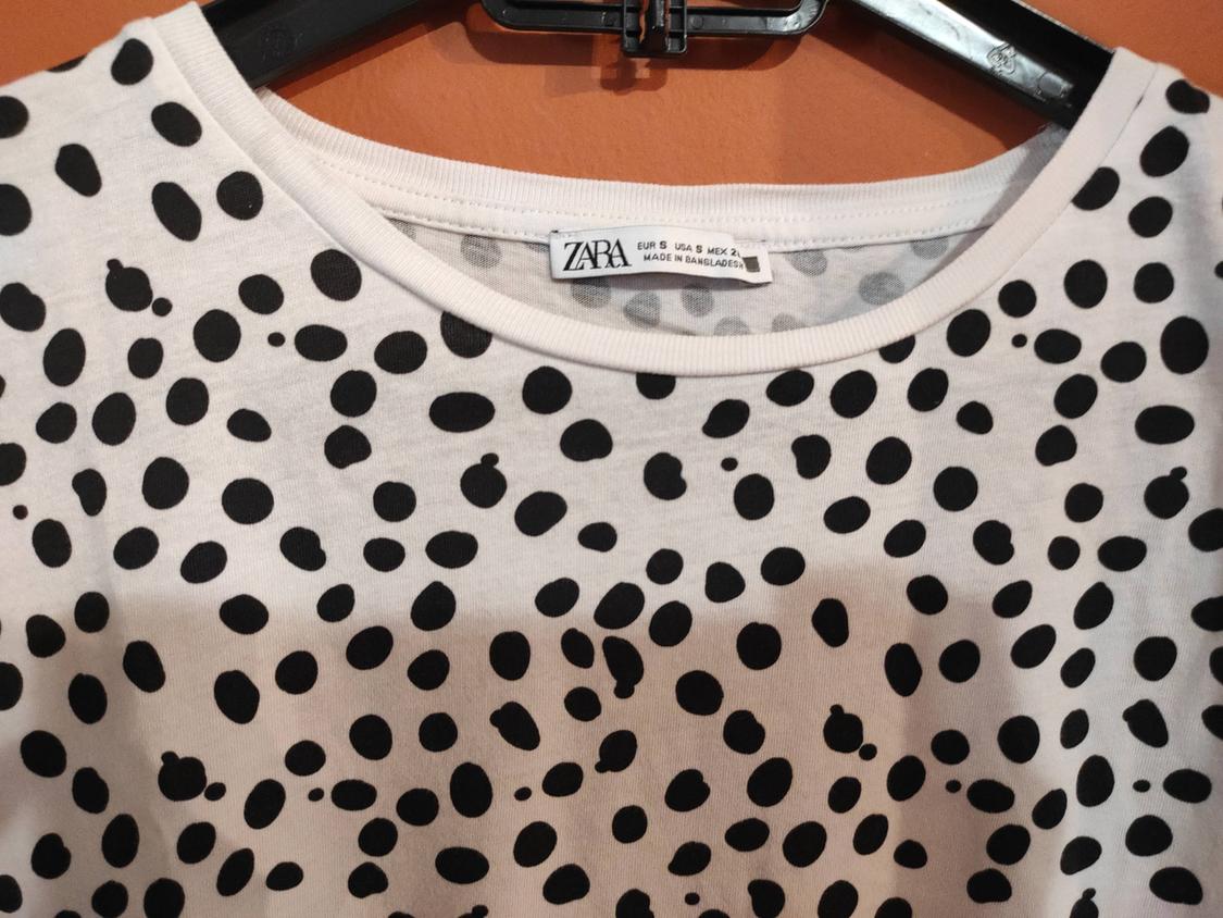 BASIC T-SHIRT WITH ASYMMETRIC HEM - Image 3
