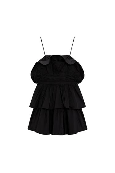 MINI DRESS WITH RUFFLES