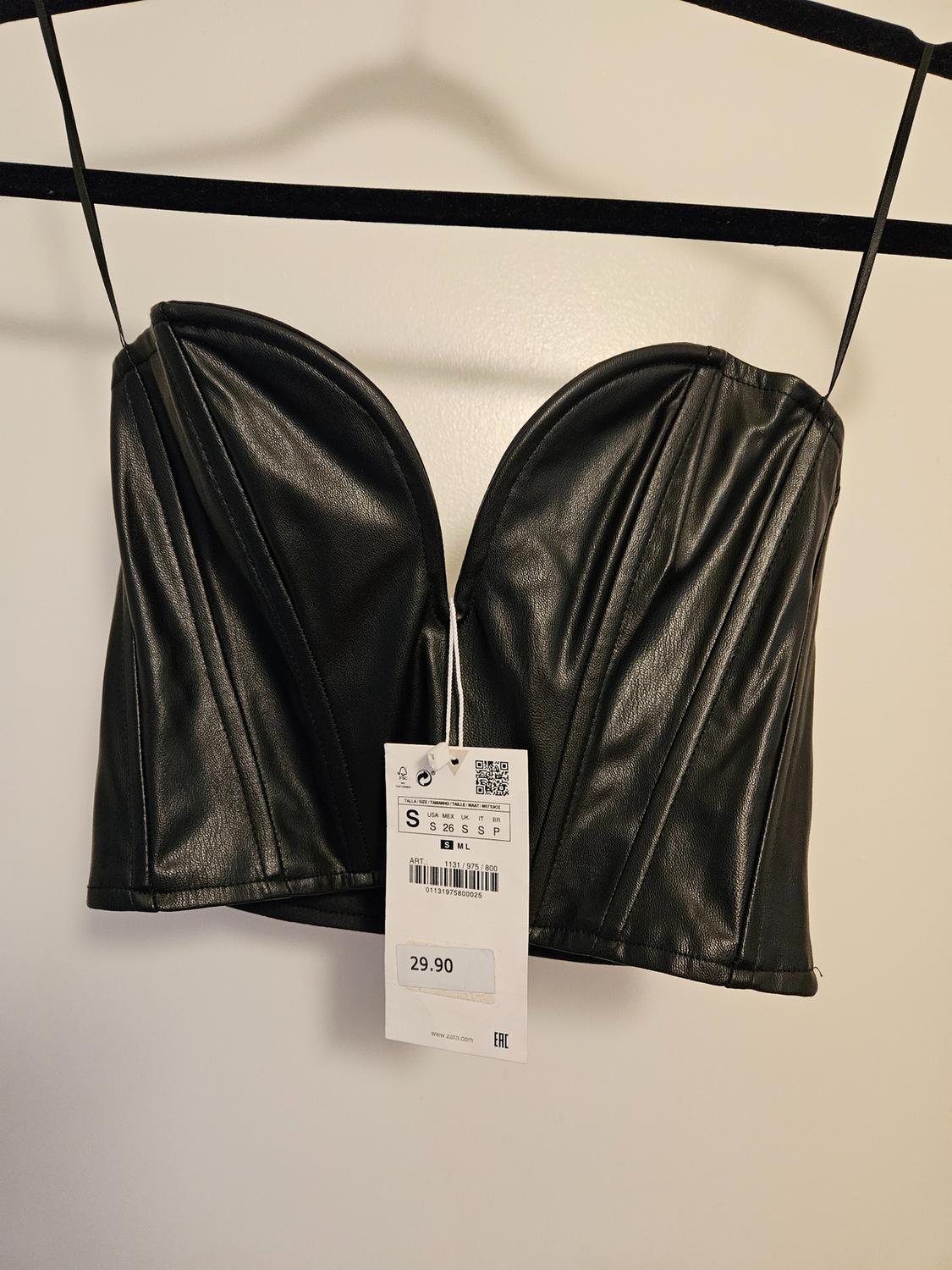 FAUX LEATHER CORSET - Image 3