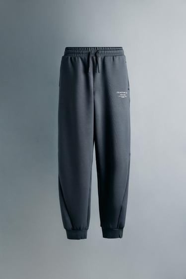 PANTALÓN JOGGER SPORTY - Gris antracita de Zara