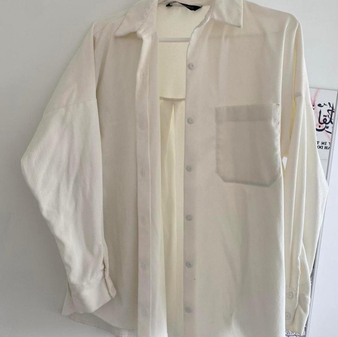 OVERSIZED CORDUROY SHIRT