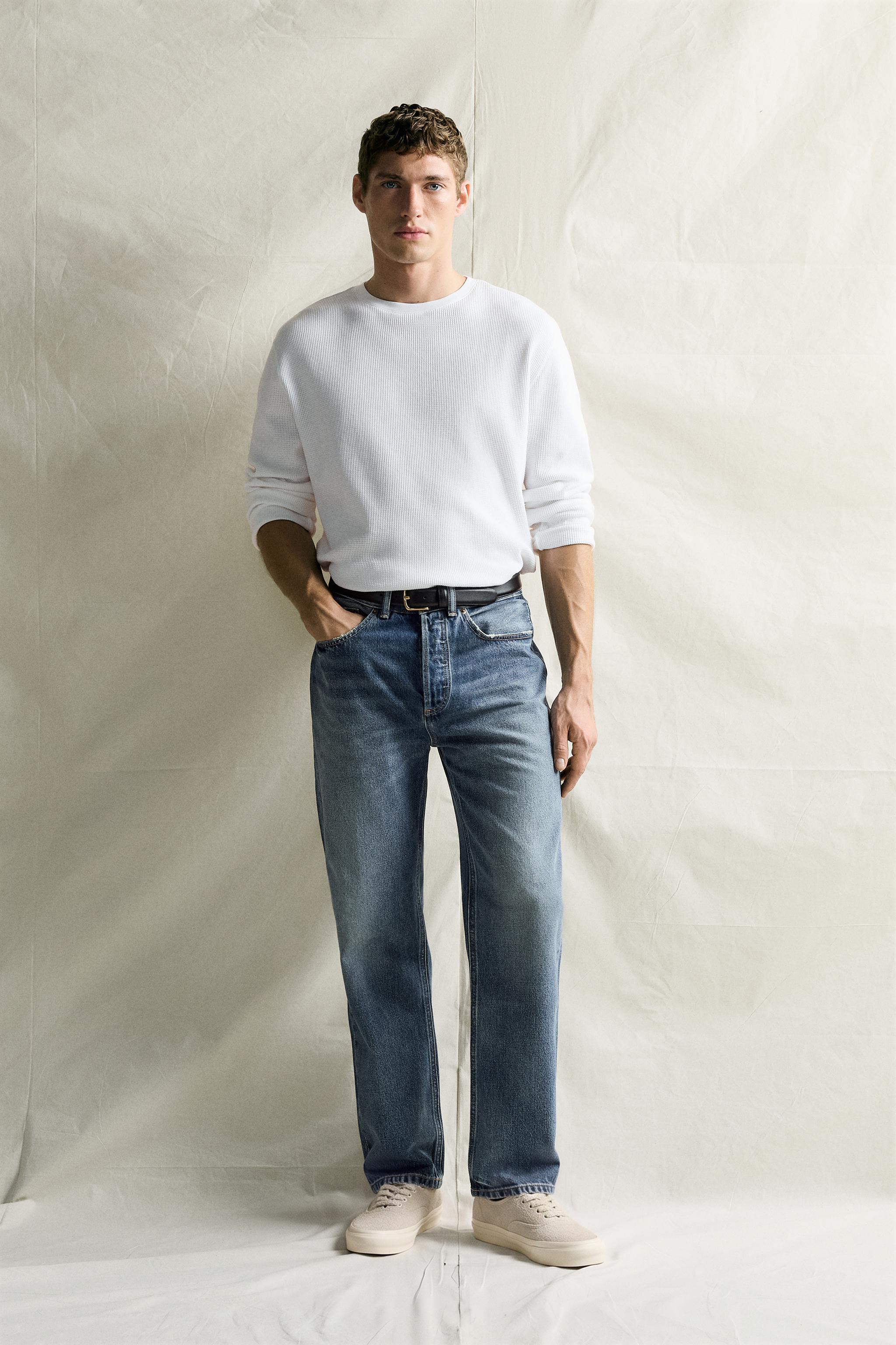 WAFFLE-TEXTURED T-SHIRT