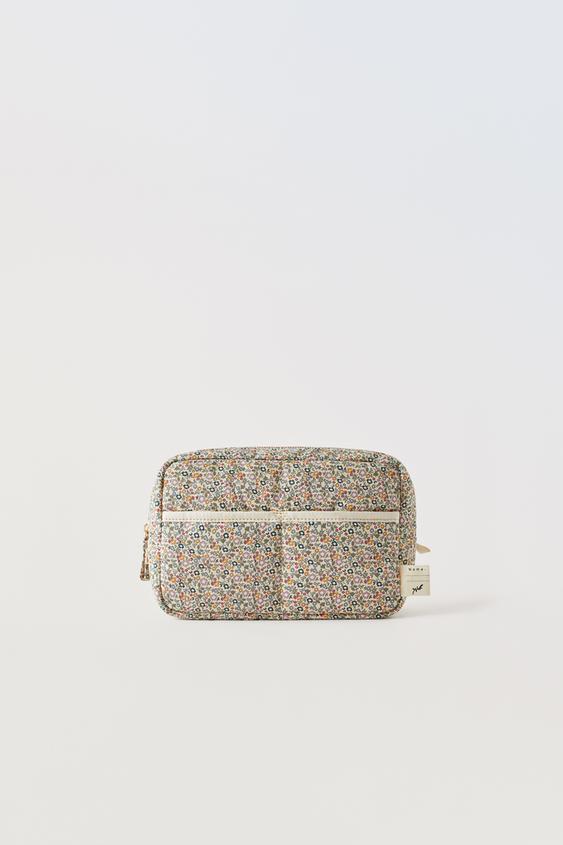 FLORAL TOILETRY BAG Multicolor ZARA United States