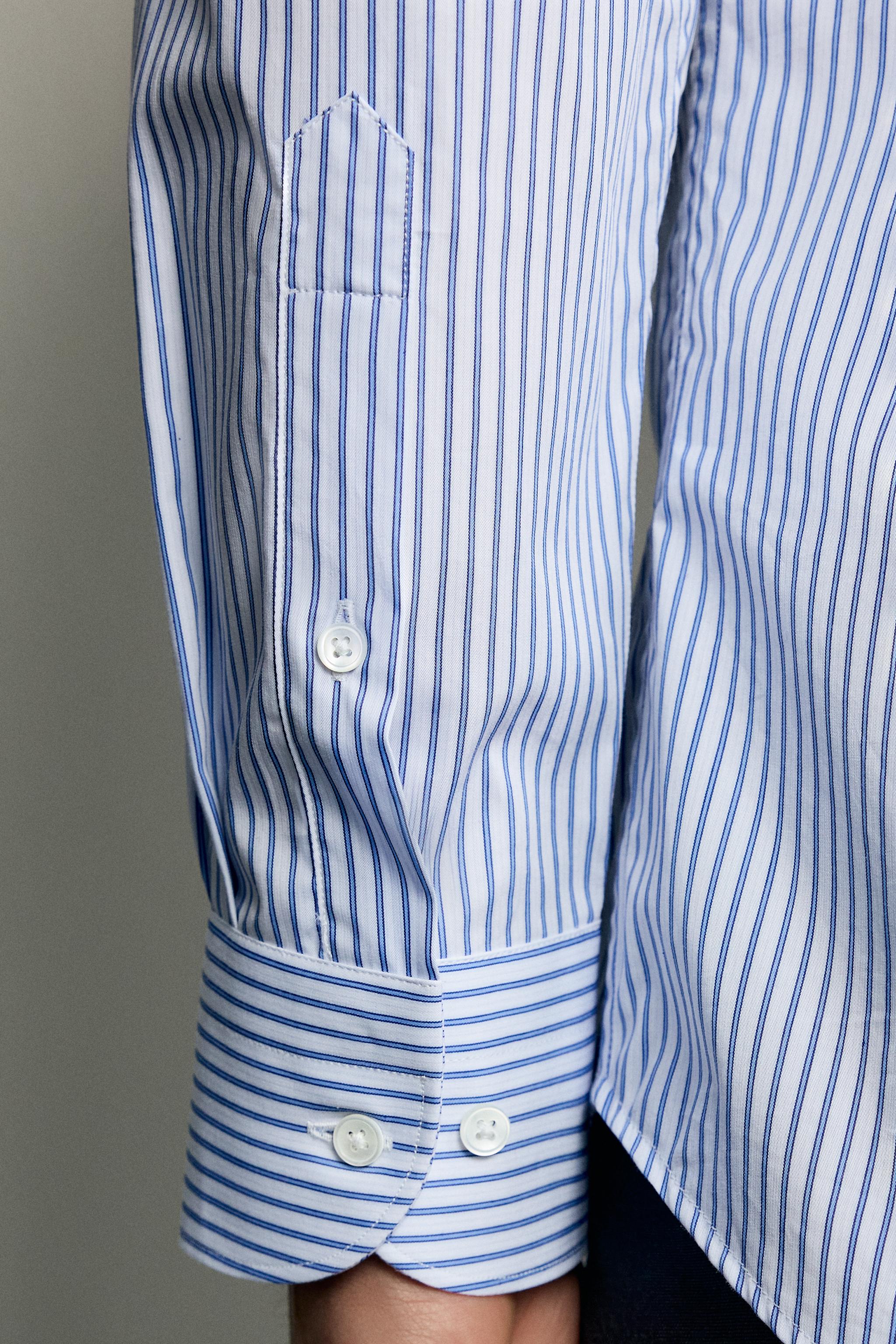 CHEMISE SLIM À RAYURES