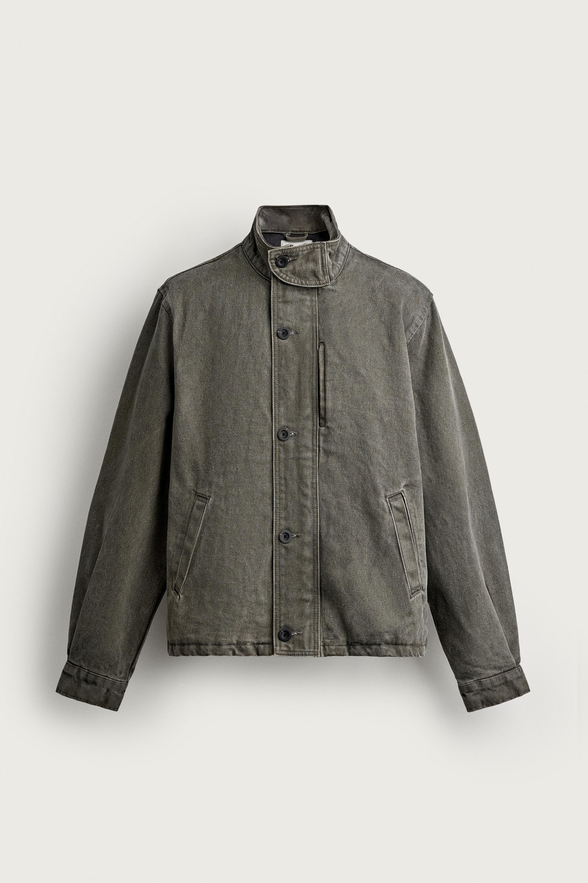 QUILTED COTTON RELAXED FIT JACKET