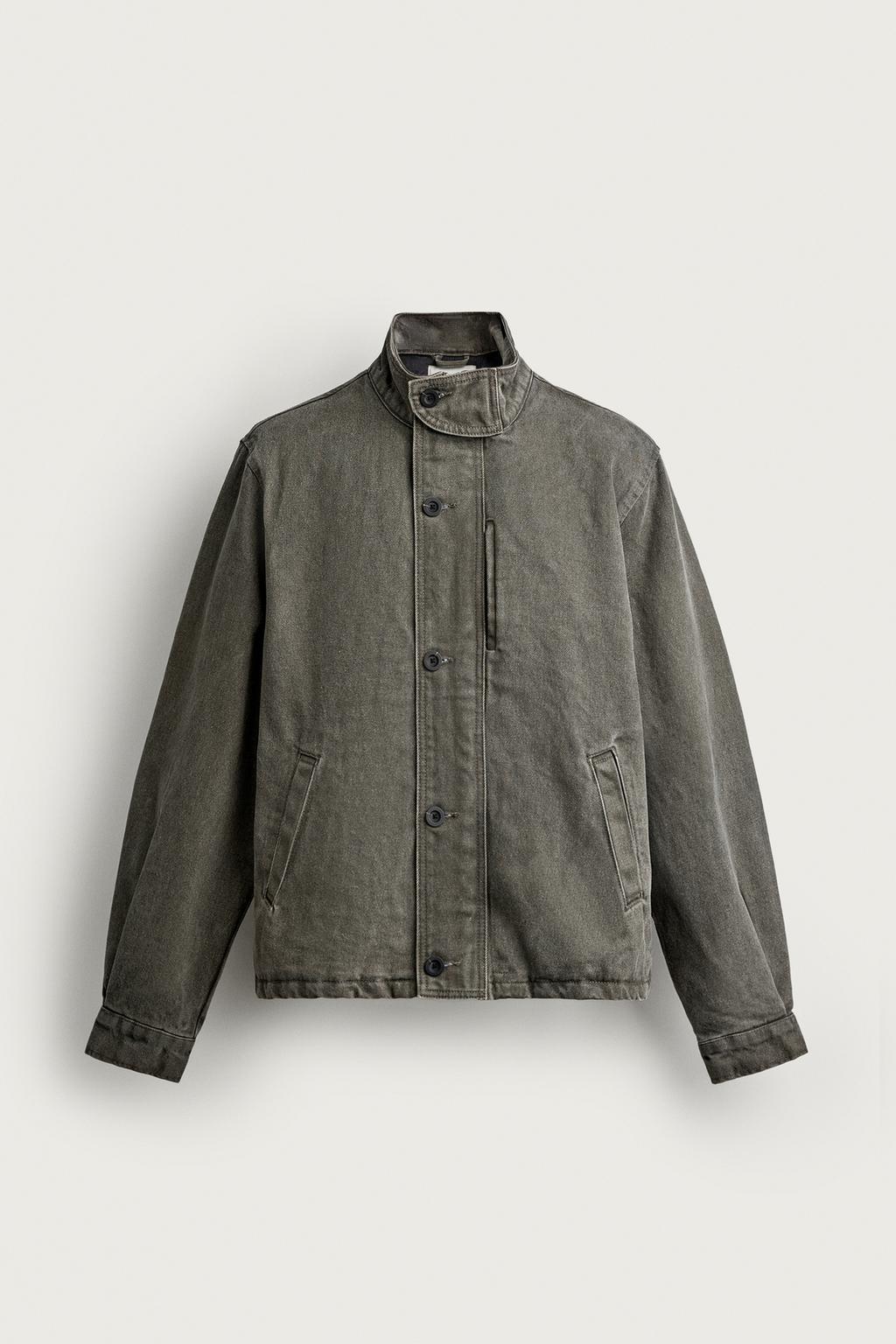 PADDED COTTON RELAXED FIT JACKET