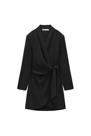 SHORT WRAP DRESS