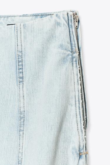 JEANS ZW COLLECTION HIGH-WAIST BALLOON - Light blue by Zara - Image 7