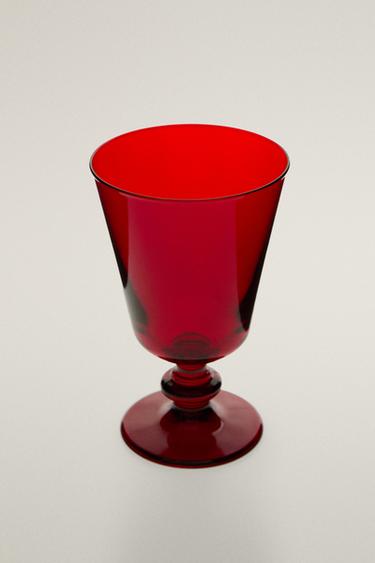 SHORT CHRISTMAS GLASS — Red 2