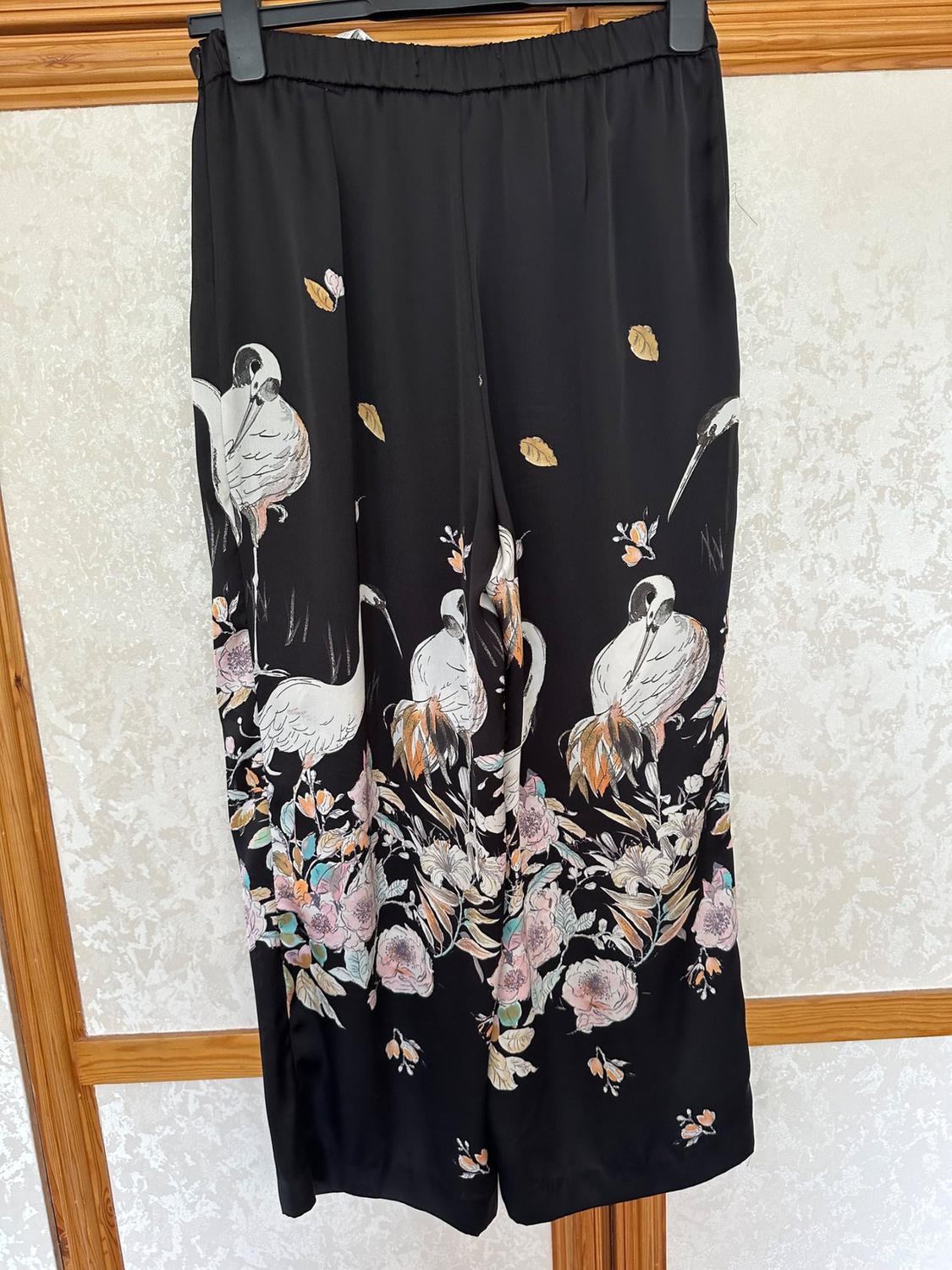 PRINTED CROPPED TROUSER - Image 3