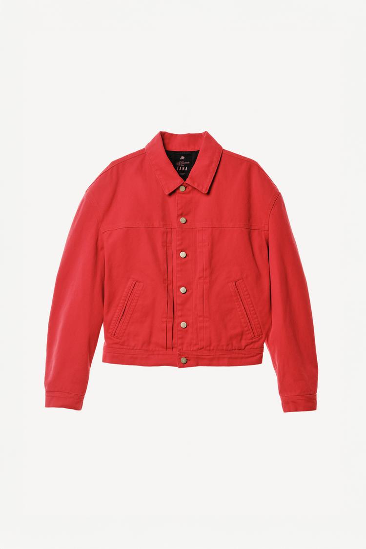 ZARA BOXY FIT JACKET WITH PLEATS WILLY CHAVARRIA X ZARA