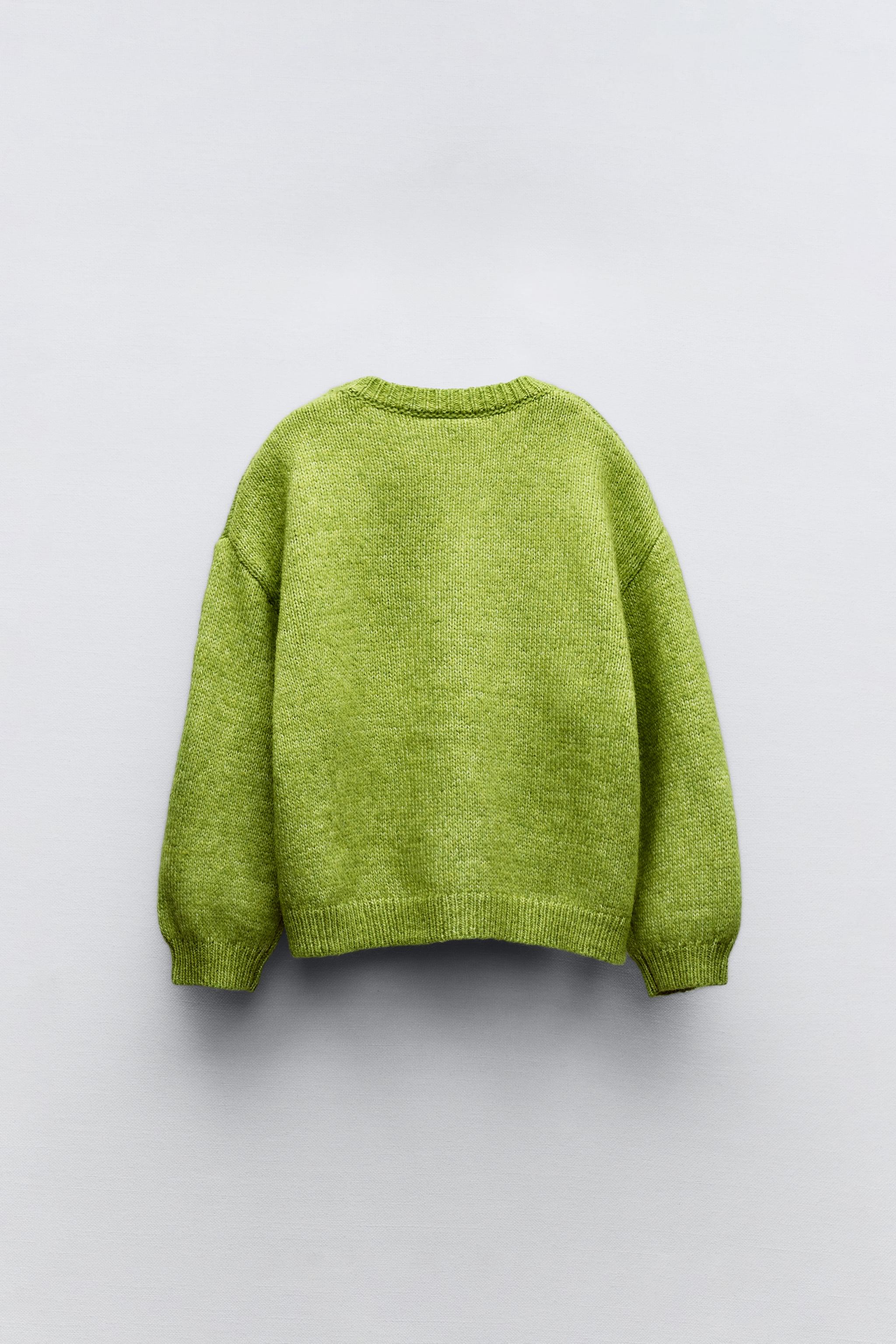 Zara Maglie Maglioni Cashmere Zara Maglioncini Basic PLAIN KNIT