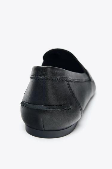 MOCASSIN CUIR PENNY - Noir de Zara - Image 7