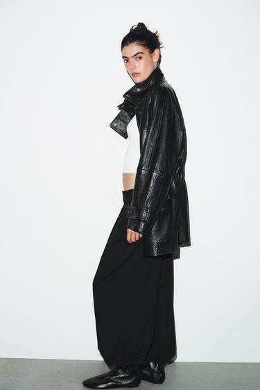 PLEATED JOGGING TROUSERS - Black by Zara