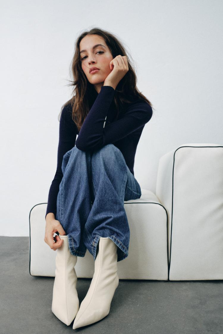 Botin piel kitten