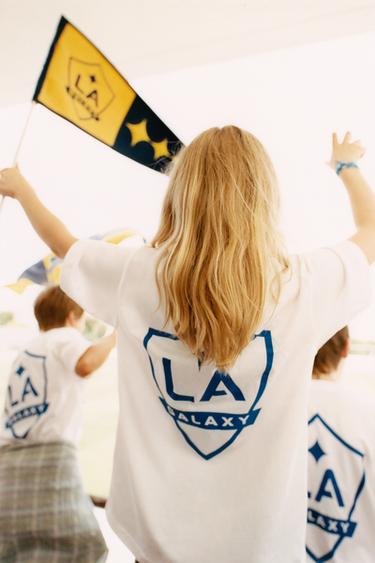 LOS ANGELES GALAXY MLS © T-SHIRT - Oyster-white by Zara