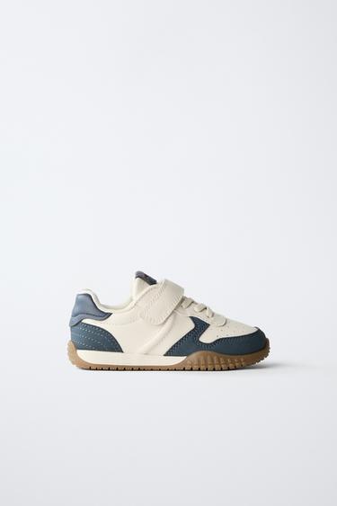 ZAPATILLA DEPORTIVA COMBINADA - Blanco de Zara