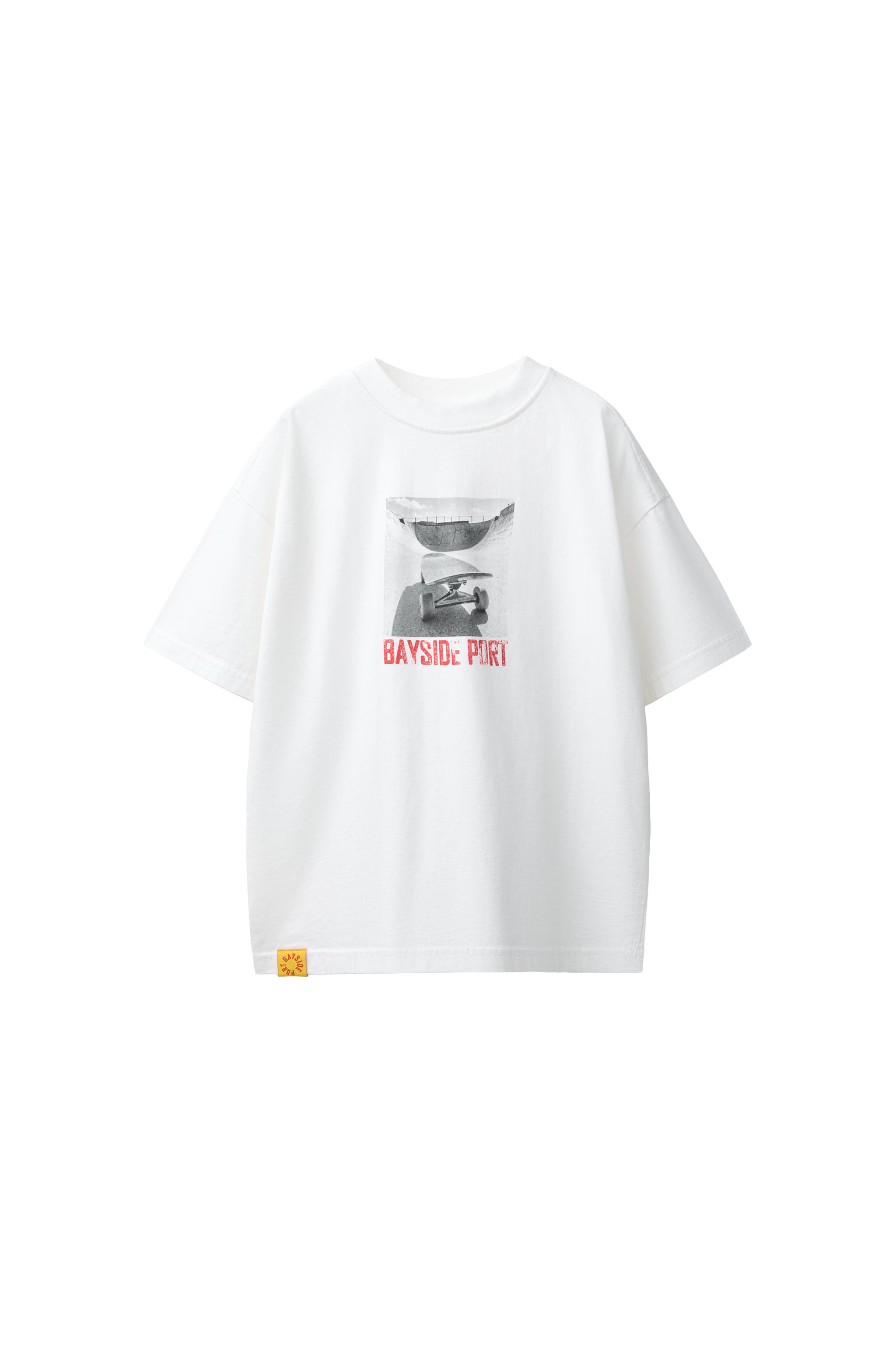 フォトプリントTシャツ - ホワイト | ZARA Japan / 日本