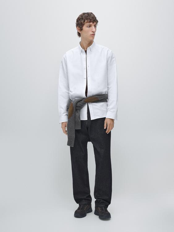 100% cotton Oxford shirt