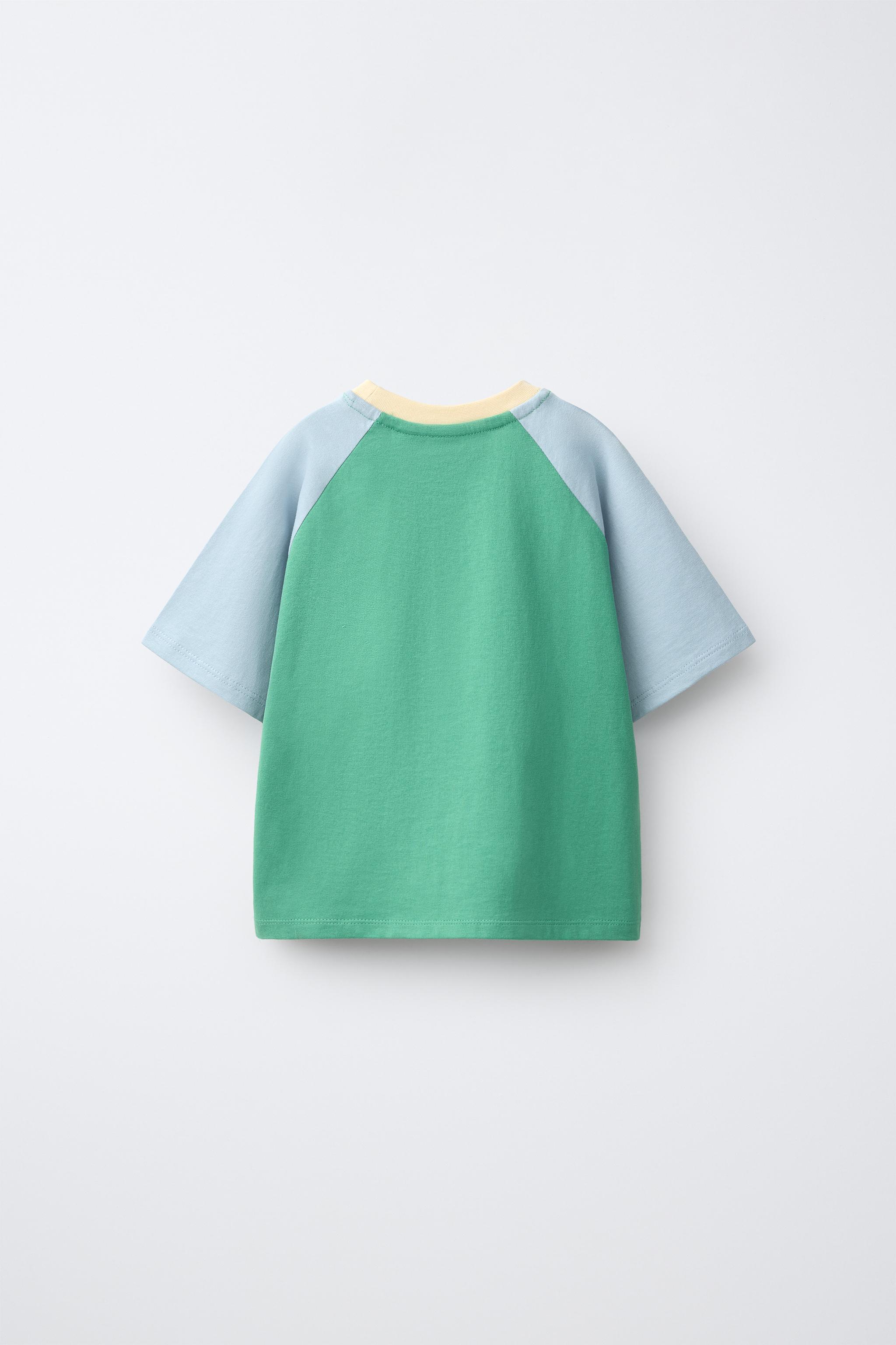 PLUTO© DISNEY RAGLAN T-SHIRT — Intense green