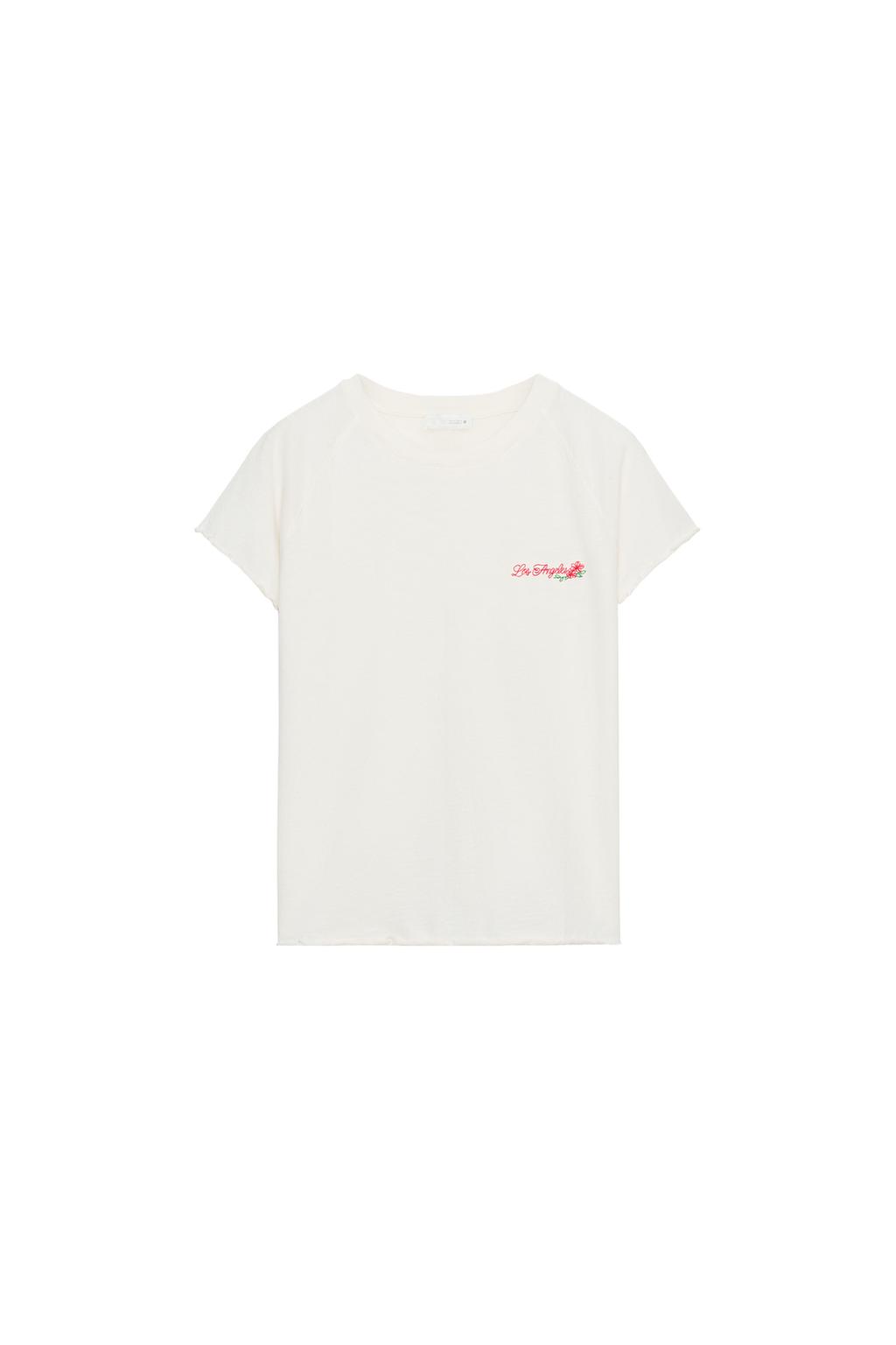 TEXT RAGLAN SLEEVE T-SHIRT - image 3