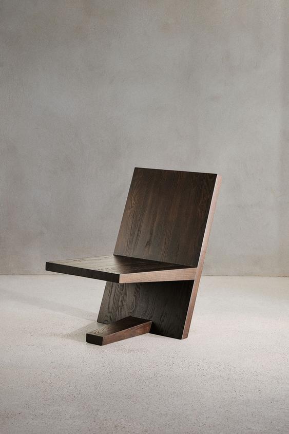 ASH WOOD CHAIR - Brown by Zara - Image 0